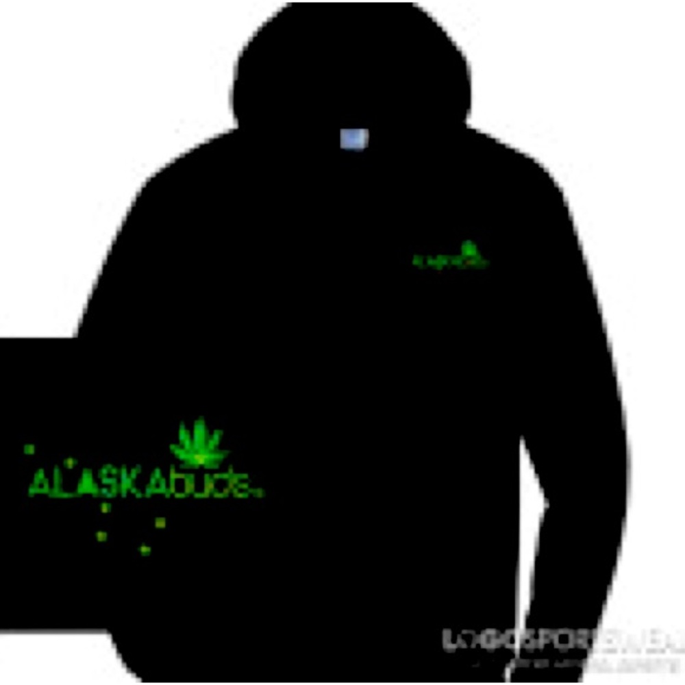 ALASKAbuds hoodie, cotton, warm and cozy